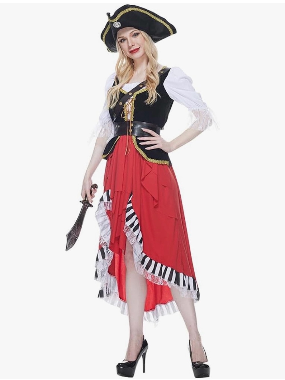 Womens Pirate Captain Costume